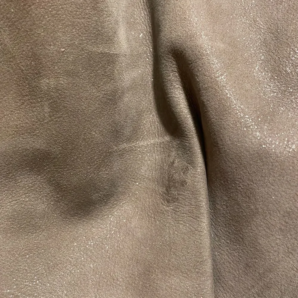 Coach Sophia grey pleated leather satchel